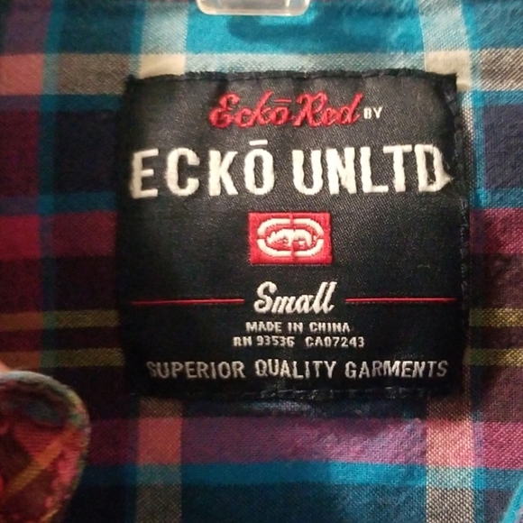 (🏷2/20)Blue Plaid L/S Shirt - Picture 4 of 5